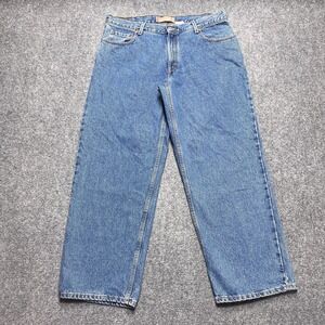 Levis 550 Relaxed Fit‎ Kids Husky Size 36x29 Blue Straight Leg Jeans